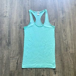 PINK Victoria's Secret Blue Racerback Tank
